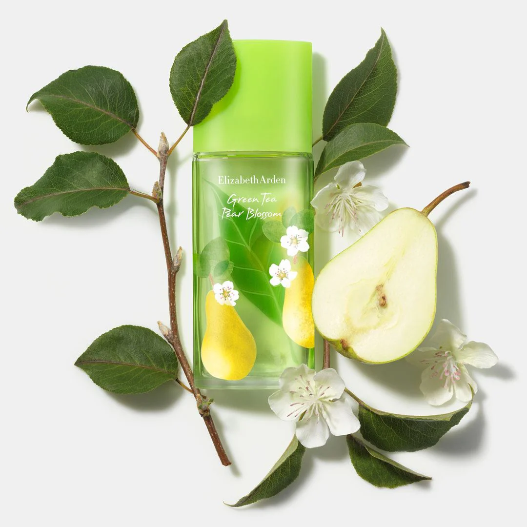 Elizabeth Arden Green Tea Pear Blossom Eau De Toilette For Women 100ml - Image 3