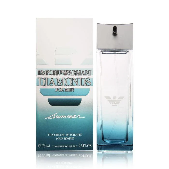 Giorgio Armani Diamonds Summer Fraiche Eau De Toilette For Men 75ml