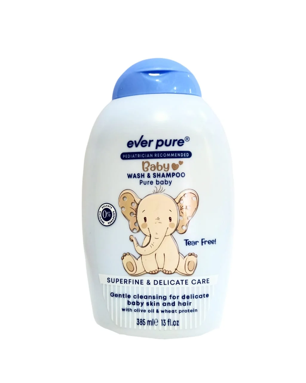 Ever Pure Pure Baby Wash & Shampoo 385ml