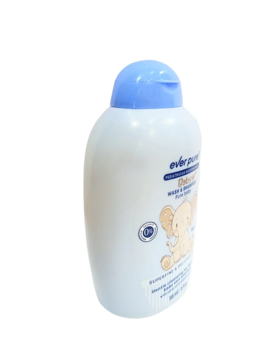 Ever Pure Pure Baby Wash & Shampoo 385ml - Image 2