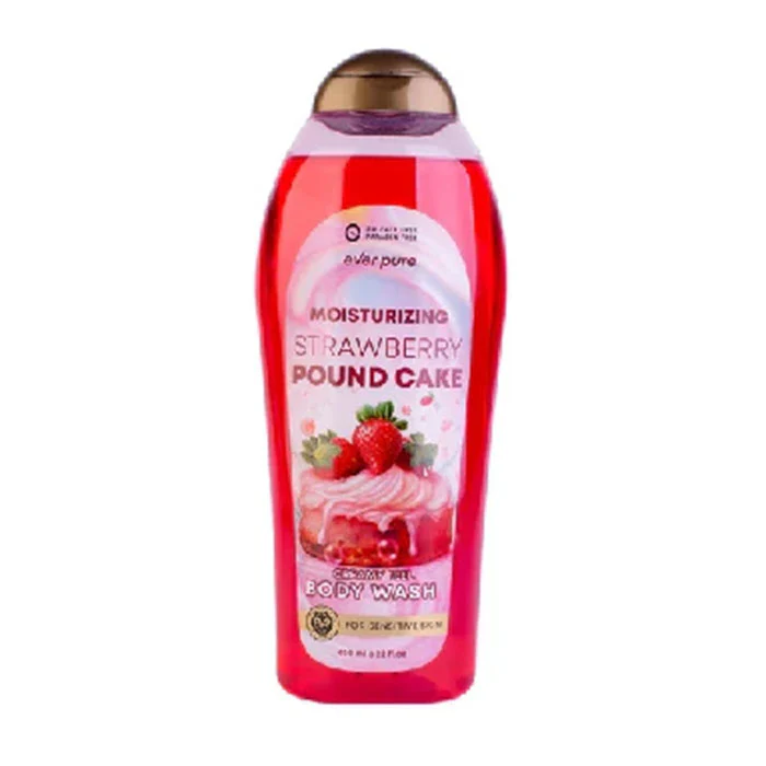 Ever Pure Strawberry Pound Cake Body Wash 650ml