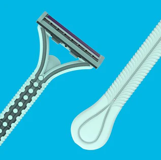 Gillette Simply Venus 2-Blade Disposable Razor for Women 8+4 - Image 2