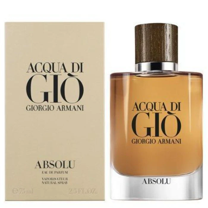 Giorgio Armani Acqua Di Gio Absolu Eau De Parfum For Men 75ml - Image 2