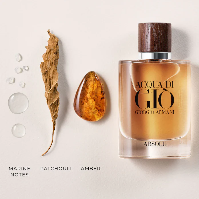Giorgio Armani Acqua Di Gio Absolu Eau De Parfum For Men 75ml - Image 3