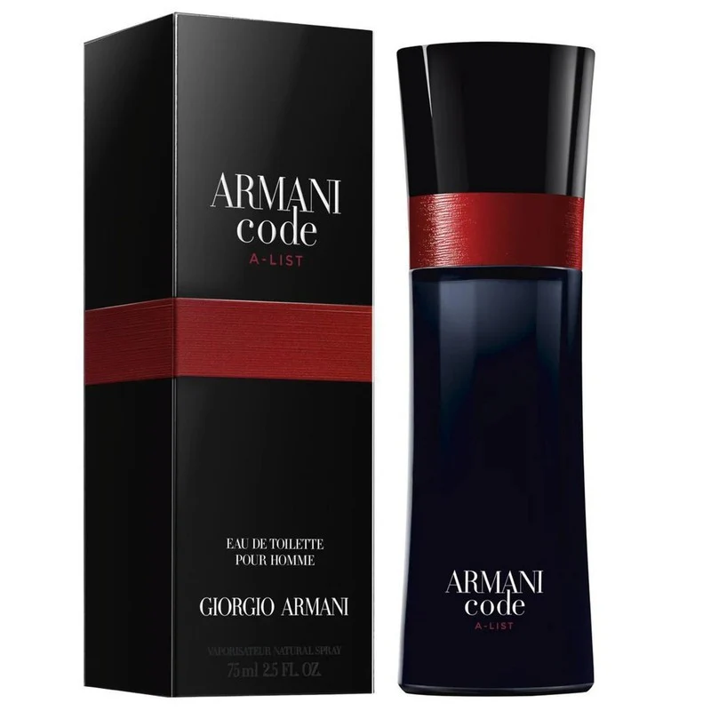 Giorgio Armani Armani Code A-List Eau De Toilette for Men 75ml - Image 2