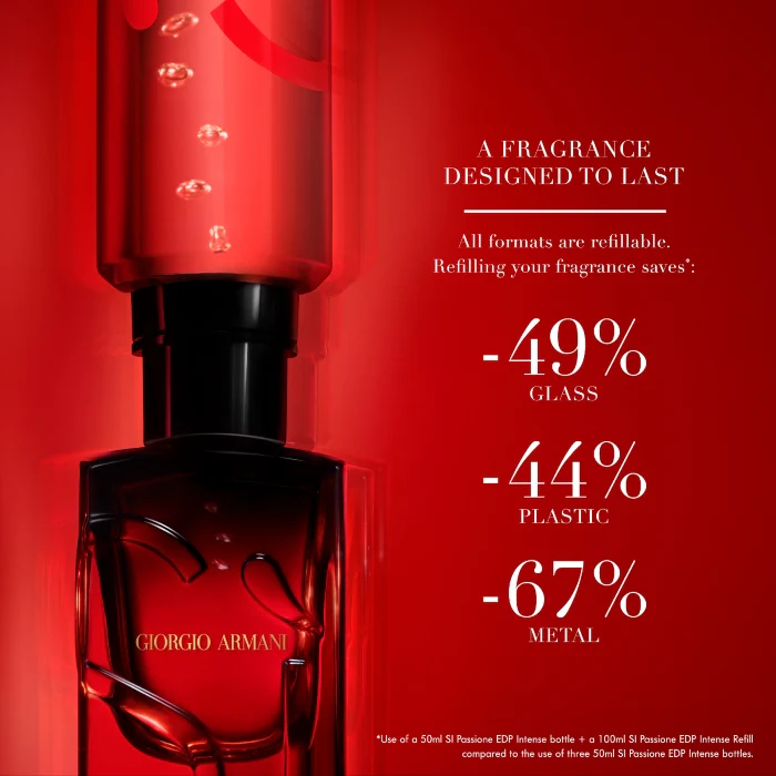 Giorgio Armani Si Passione Intense Refill Eau De Parfum For Women 100ml - Image 3