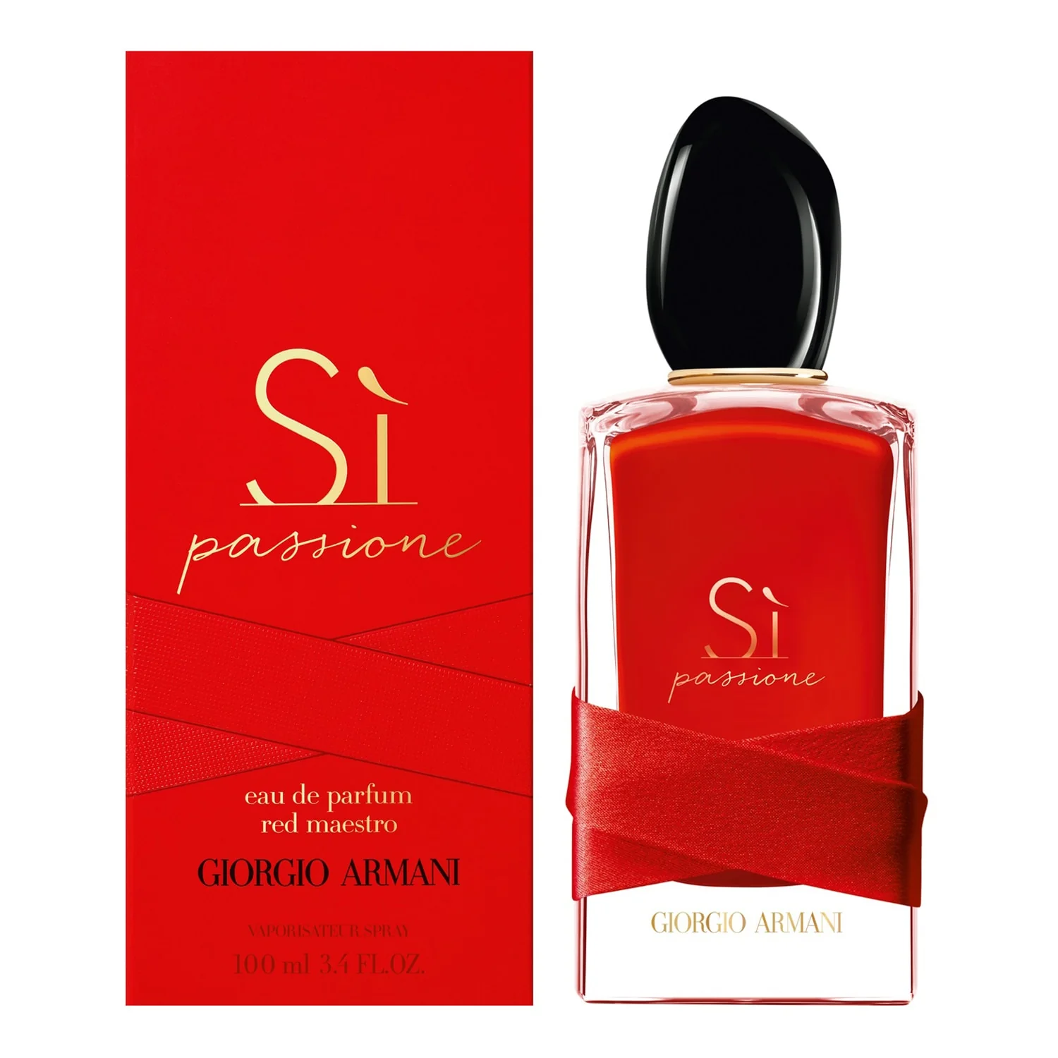 Giorgio Armani Si Passione Red Maestro Eau De Parfum For Women 100ml - Image 2