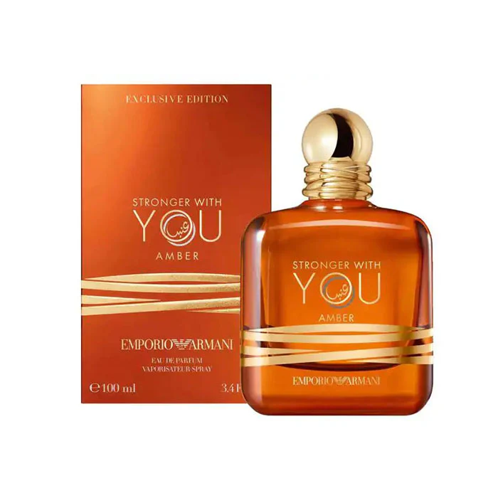 Giorgio Armani Stronger With You Amber Eau De Parfum For Unisex 100ml - Image 2