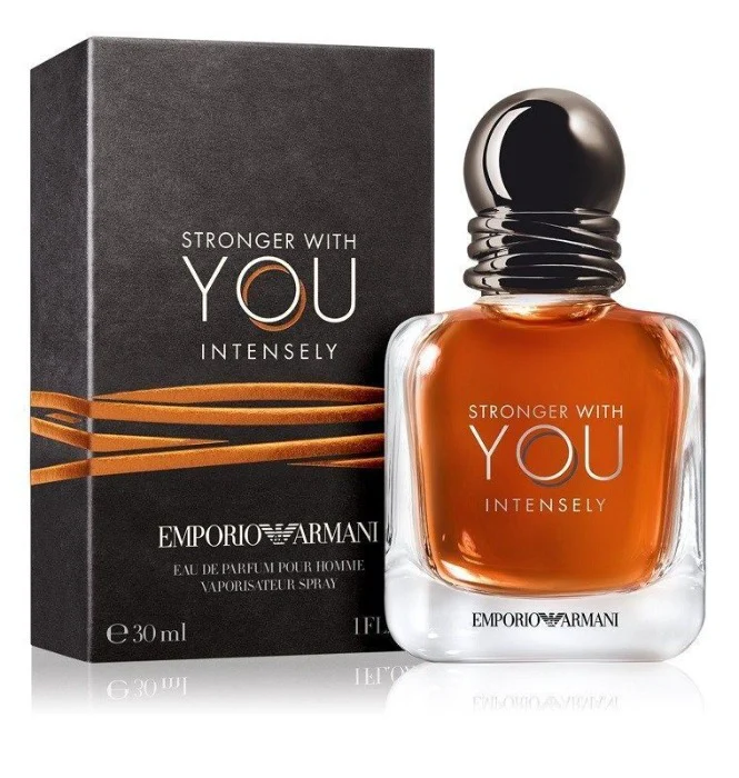 Giorgio Armani Stronger With You Intensely Eau De Parfum for Men 30ml - Image 2
