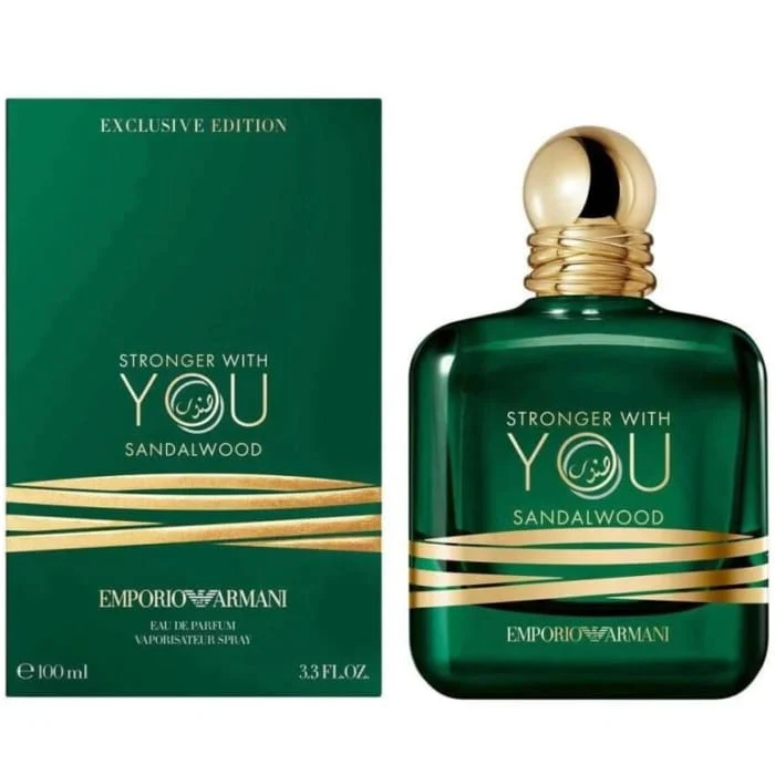 Giorgio Armani Stronger With You Sandalwood Eau De Parfum For Unisex 100ml - Image 2