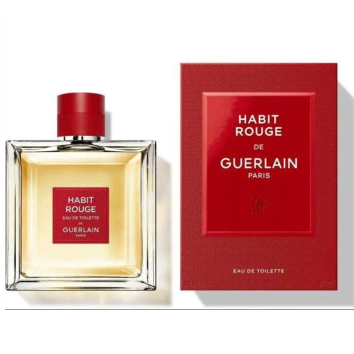 Guerlain Habit Rouge Eau De Toilette For Men 150ml - Image 3