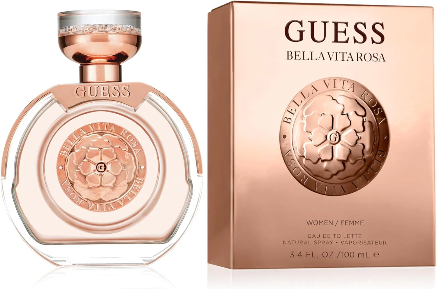 Guess Bella Vita Rosa Eau De Toilette For Women 100ml - Image 2