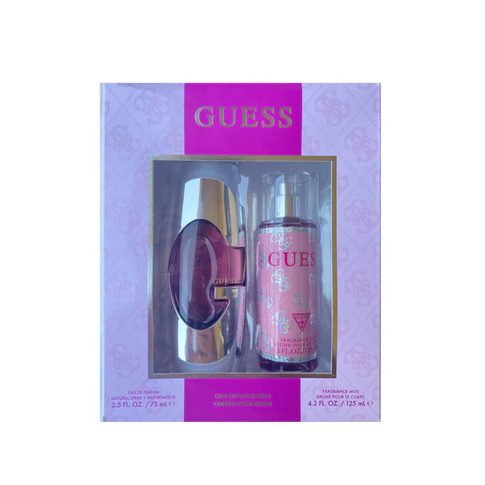 Guess Pink Set For Women Eau De Parfum 75ml + Body Mist 125ml - Image 2