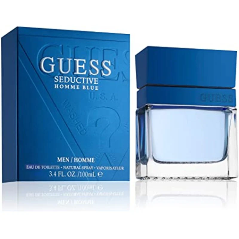 Guess Seductive Homme Blue Eau De Toilette for Men 100ml - Image 2