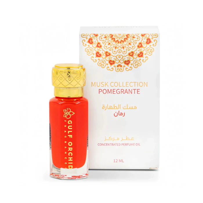 Gulf Orchid Musk Collection Pomegranate Perfume Oil 12ml - Image 2