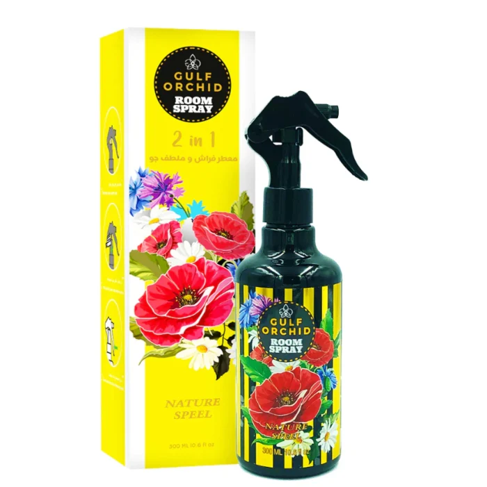 Gulf Orchid Nature Speel Bed Freshener Spray 300ml - Image 2