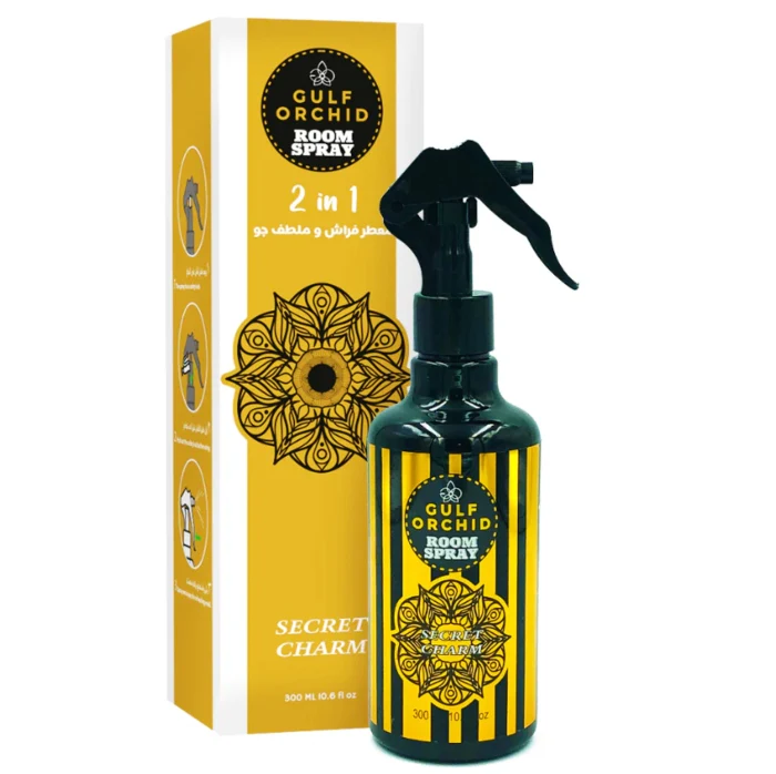 Gulf Orchid Secret Charm Bed Freshener Spray 300ml - Image 2