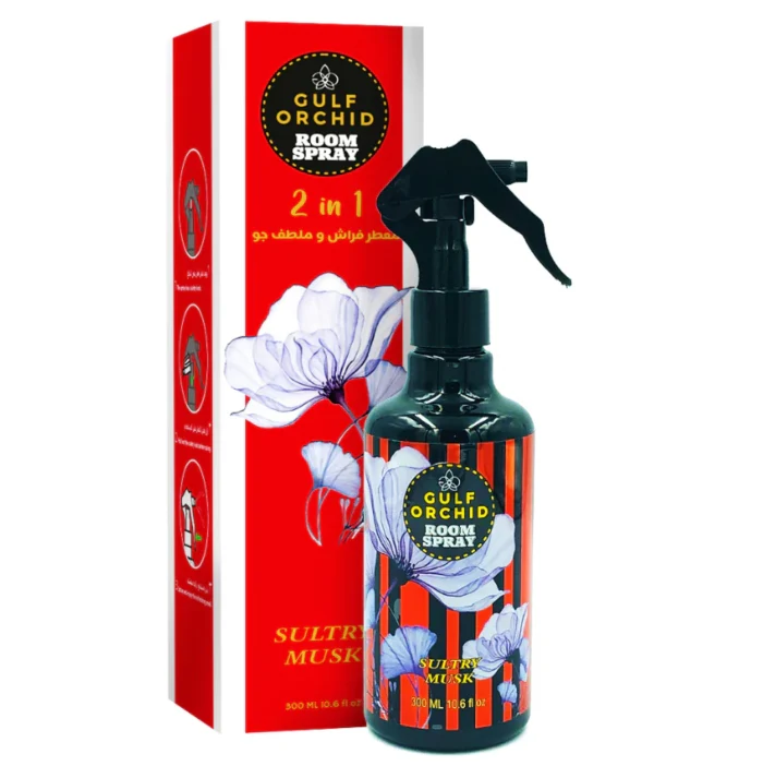 Gulf Orchid Sultry Musk Bed Freshener Spray 300ml - Image 2