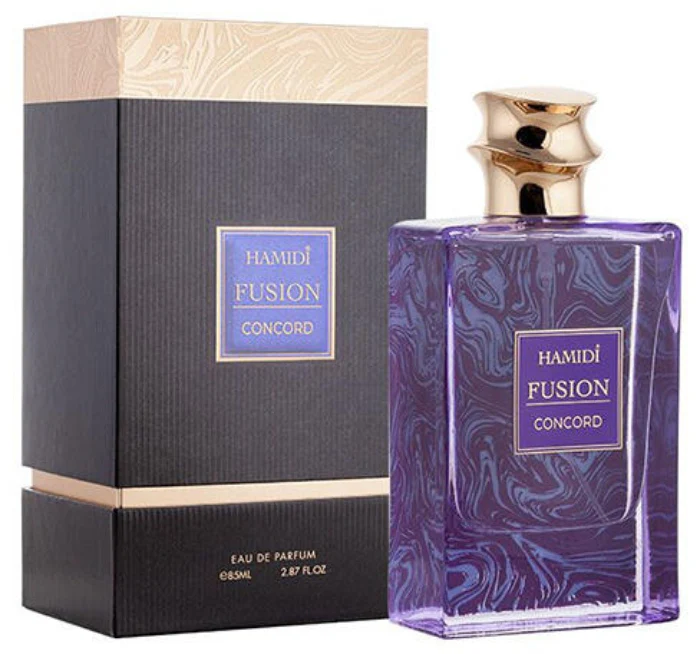 Hamidi Fusion Concord Eau De Parfum For Women 85ml - Image 3