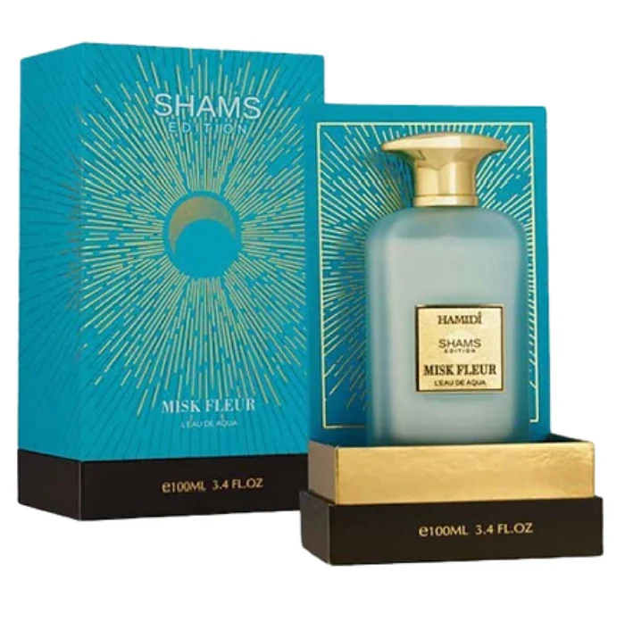 Hamidi Shams Edition Misk Fleur Leau De Aqua Eau De Parfum For Unisex 100ml - Image 3