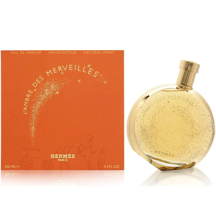 Hermes LAmbre Des Merveilles Eau De Parfum For Unisex 100ml - Image 2