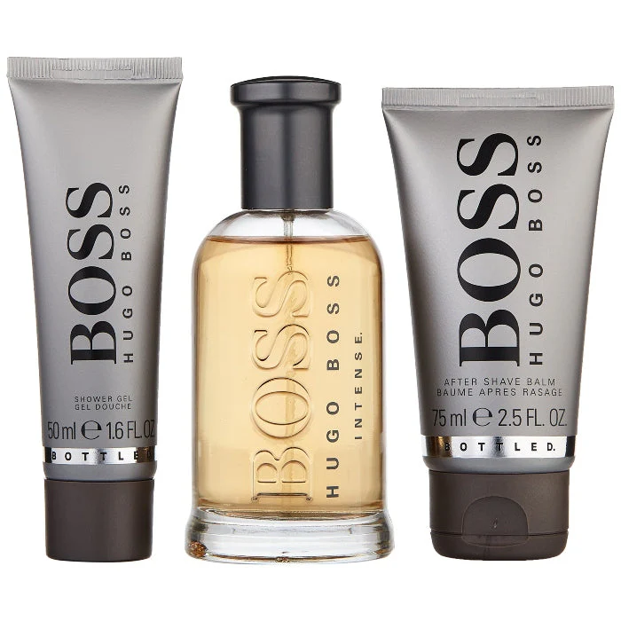Hugo Boss Bottled Intense Set For Men Eau De Toilette 100ml + Shower Gel 50ml + After Shave Balm 75ml - Image 3