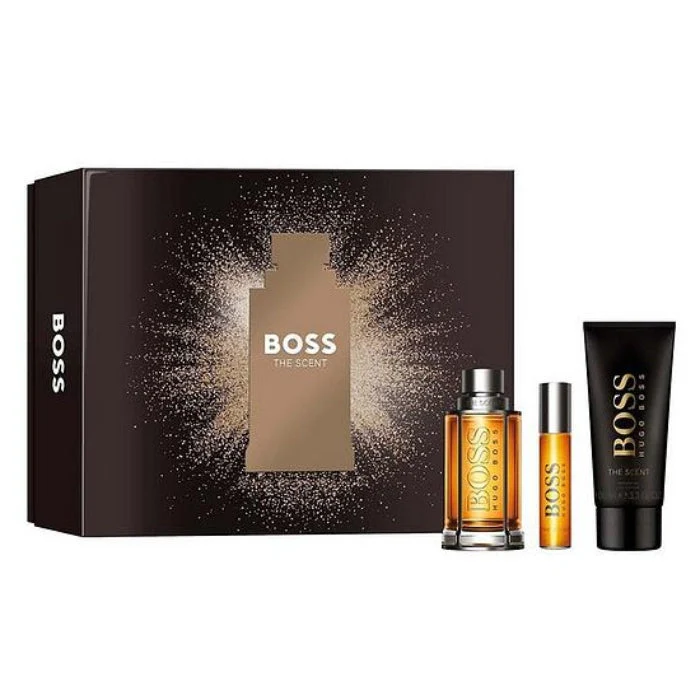 Hugo Boss The Scent Set For Men Eau De Toilette 100ml + Mini Travel 10ml + Shower Gel 100ml - Image 2