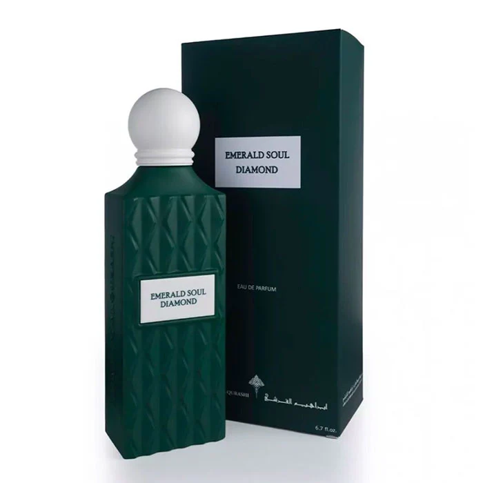 Ibraheem ALQurashi Emerald Soul Diamond Eau De Parfum For Unisex 200ml - Image 2
