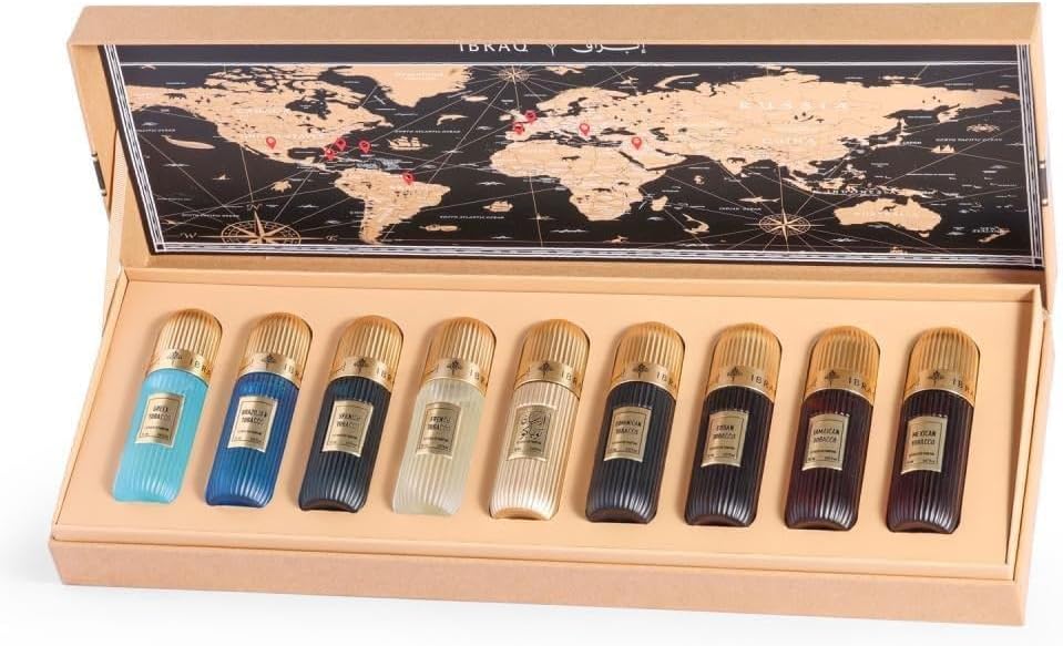 Ibrahim Al Qurashi The Tobacco Collection Travel Size 9 Pieces 20ml - Image 2