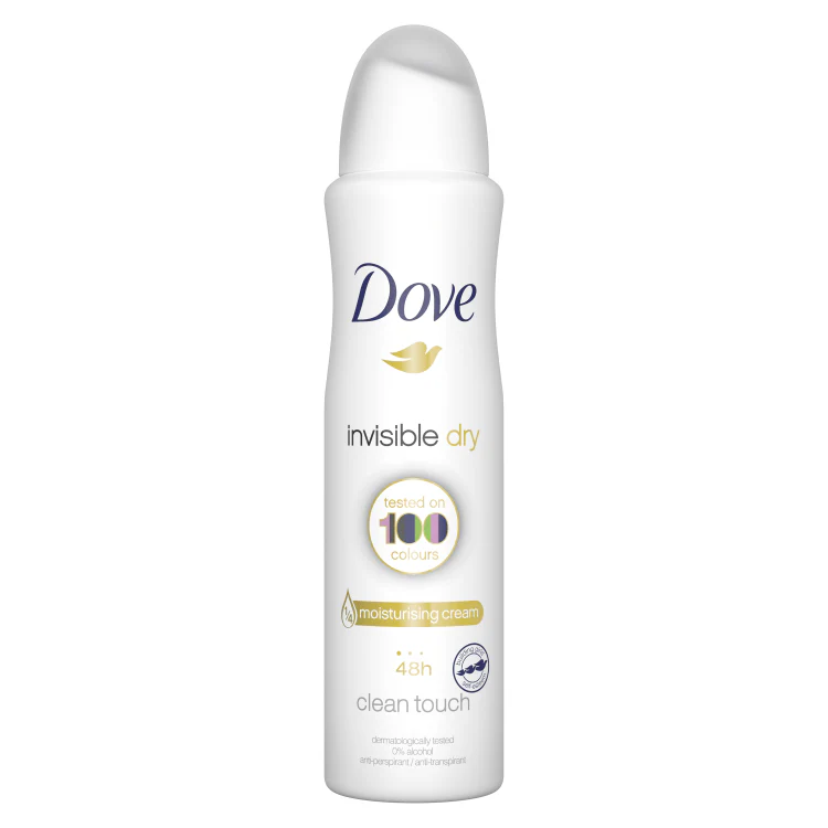 Dove Invisible Dry Moisturising Deodorant Spray 150ml