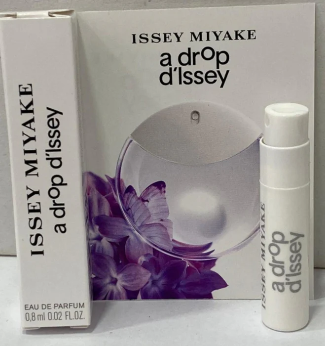 Sample Issey Miyake A Drop DIssey Vials Eau De Parfum For Women 0.8ml - Image 2