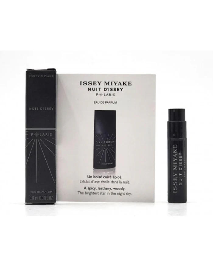 Sample Issey Miyake Nuit DIssey Polaris Vials Eau De Parfum For Men 0.8 ml