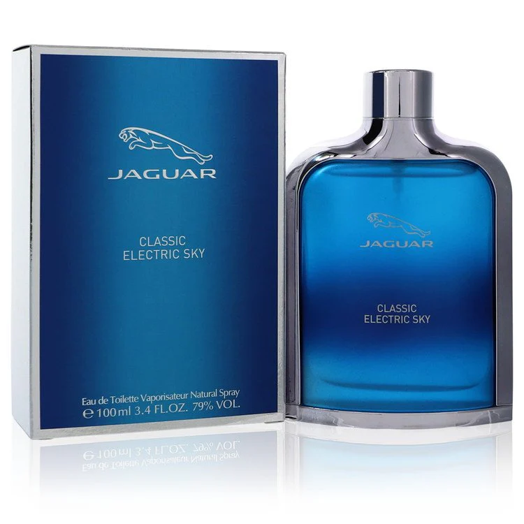 Jaguar Classic Electric Sky Eau De Toilette For Men 100ml - Image 2