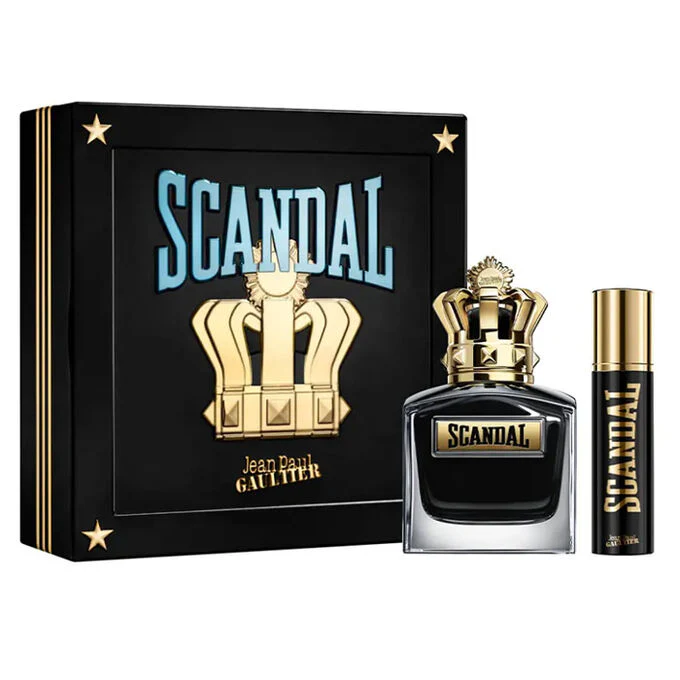 Jean Paul Gaultier Scandal Le Parfum Set For Men Eau De Parfum Intense 100ml + Mini 10ml - Image 2