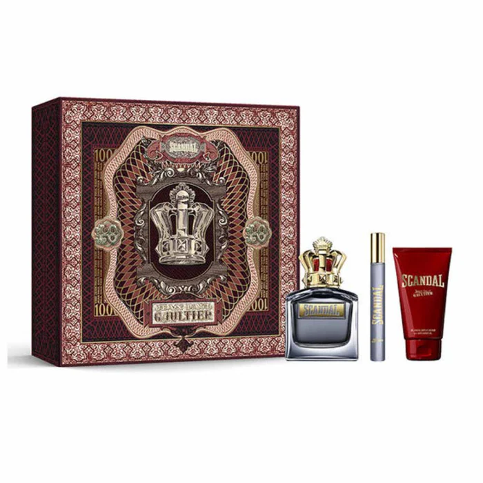 Jean Paul Gaultier Scandal Set For Men Eau De Toilette 100ml + Mini Travel 10ml + Shower Gel 75ml - Image 3