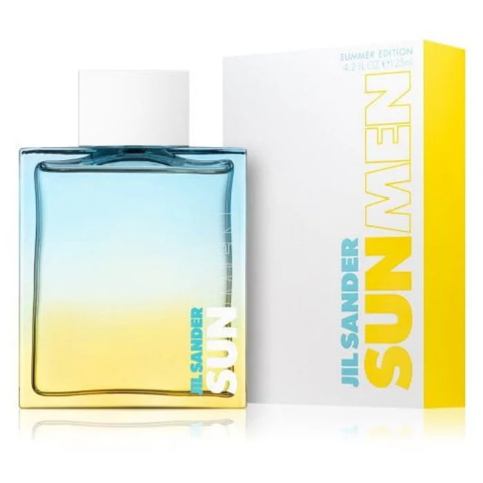 Jil Sander Sun Men Summer Edition Eau De Toilette For Men 125ml - Image 2