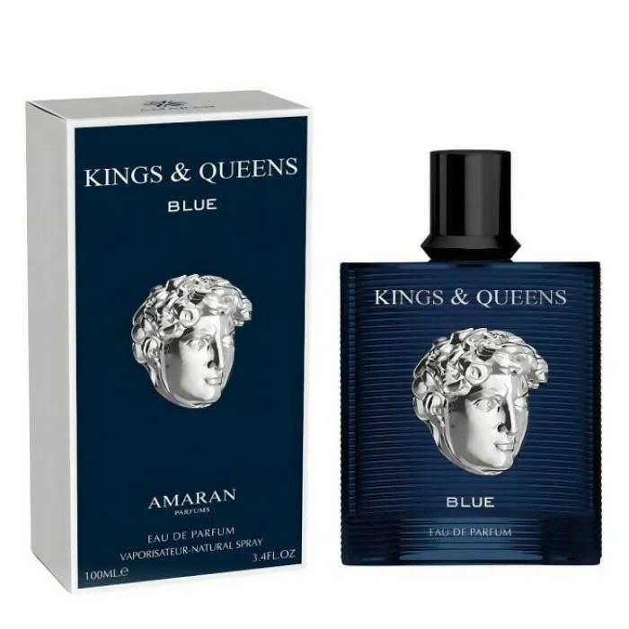 Amaran Kings & Queens Blue Eau De Parfum For men 100ml - Image 2
