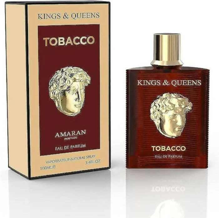 Amaran Kings & Queens Tobacco Eau De Parfum For Unisex 100ml - Image 2