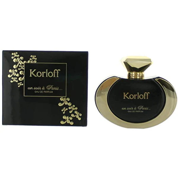 Korloff Un Soir A Paris Eau De Parfum For Women 100ml + Jacomo Intense Eau De parfum For Men 100ml - Image 3