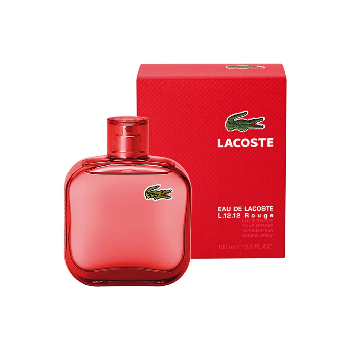 Lacoste Eau De Lacoste L.12.12 Rouge Eau De Toilette For Men 100ml - Image 2