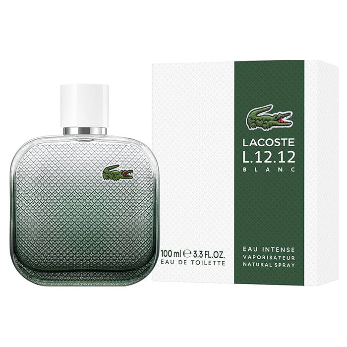Lacoste L.12.12. Blanc Eau Intense Eau De Toilette For Men 100ml - Image 2