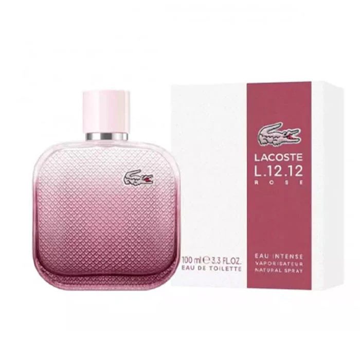 Lacoste L.12.12. Rose Eau Intense Eau De Toilette For Women 100ml - Image 2