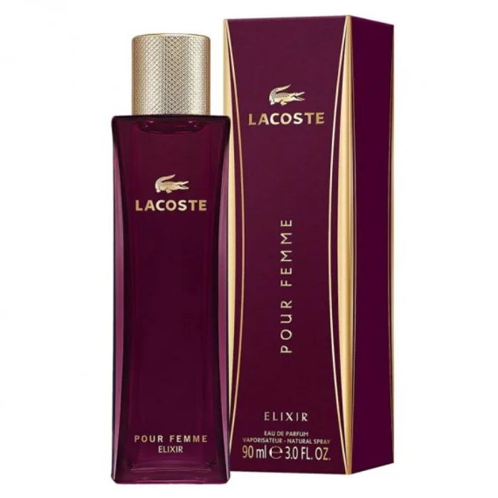 Lacoste Pour Femme Elixir Eau De Parfum for Women 90ml - Image 2