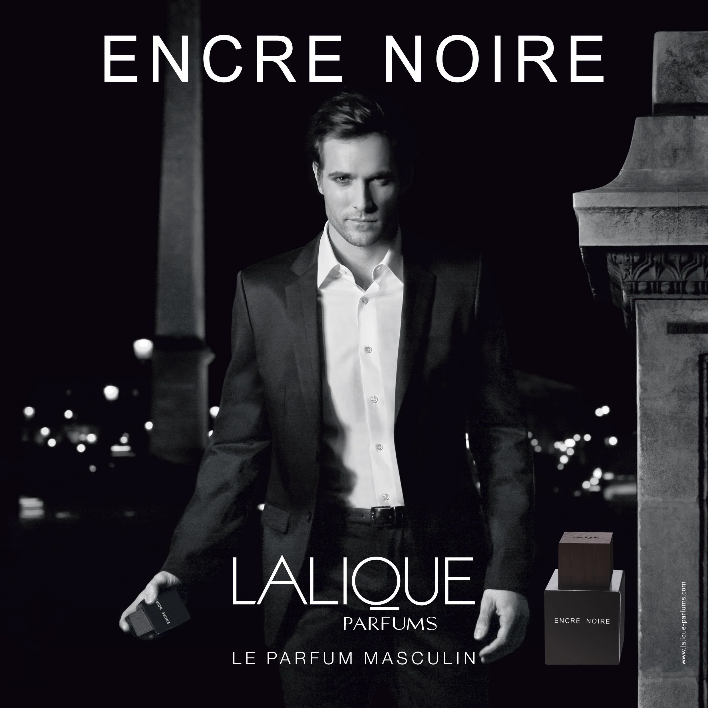 Lalique Encre Noire Eau De Toilette for Men 100ml - Image 3
