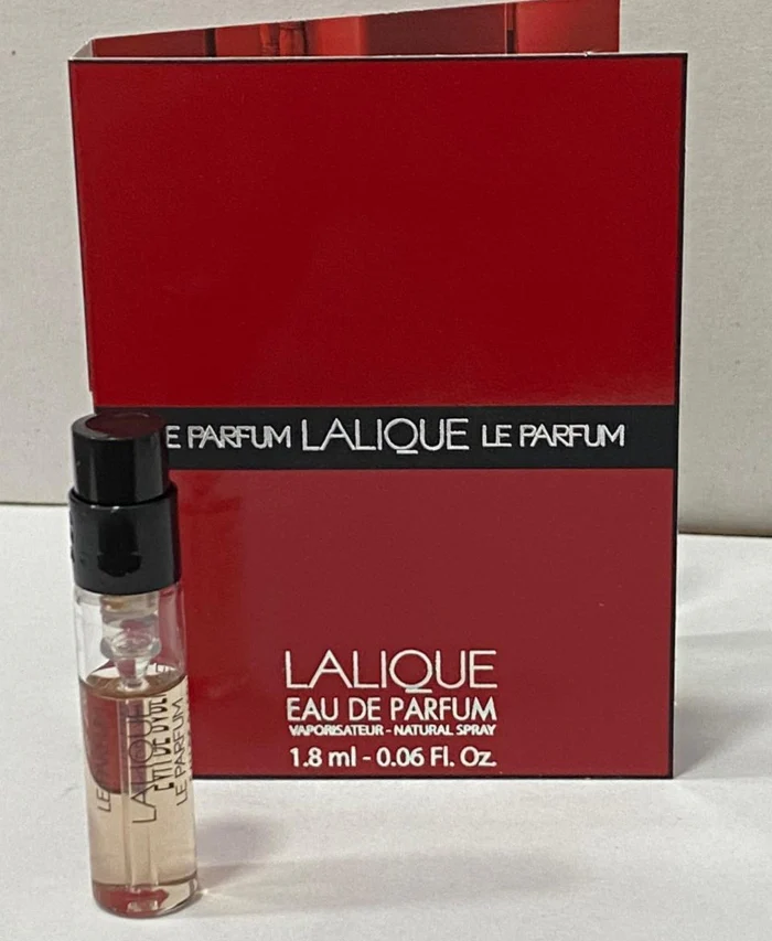 Sample Lalique Le Perfume Vials Eau De Parfum For Women 1.8ml - Image 2