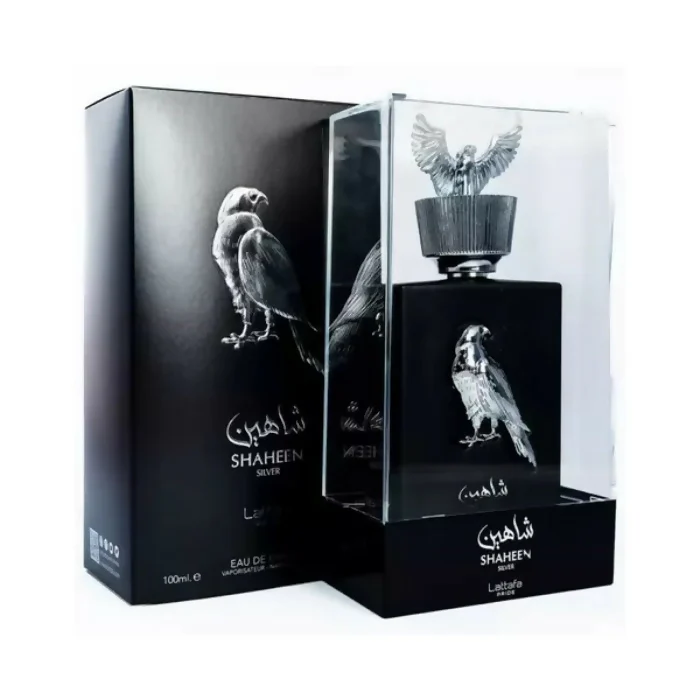 Lattafa Shaheen Silver Eau De Parfum For Men 100ml - Image 2