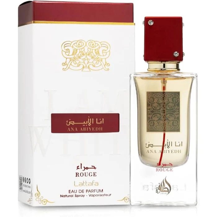 Lattafa Ana Abiyedh Rouge Eau De Parfum For Unisex 60ml - Image 2