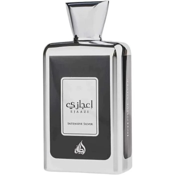 Lattafa Ejaazi Intensive Silver Eau De Parfum For Unisex 100ml inspired by YSL La Nuit De Bleu Electrique