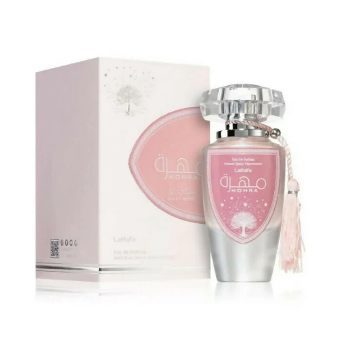 Lattafa Mohra Silky Rose Eau De Parfum For Women 100ml - Image 2