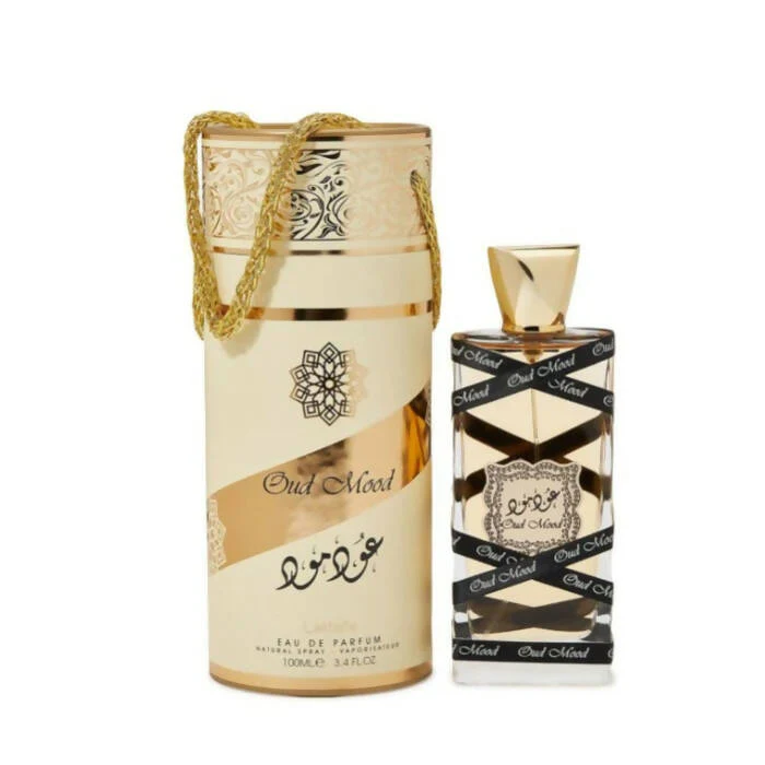 Lattafa Oud Mood Eau De Parfum For Unisex 100ml inspired by Shaghaf Oud Swiss Arabian - Image 2